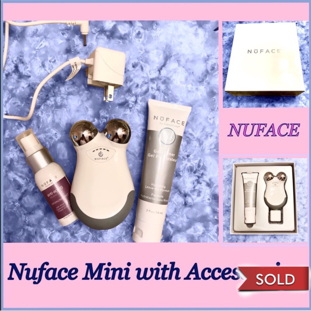 SOLD- Nuface Mini with Accessories in EUC